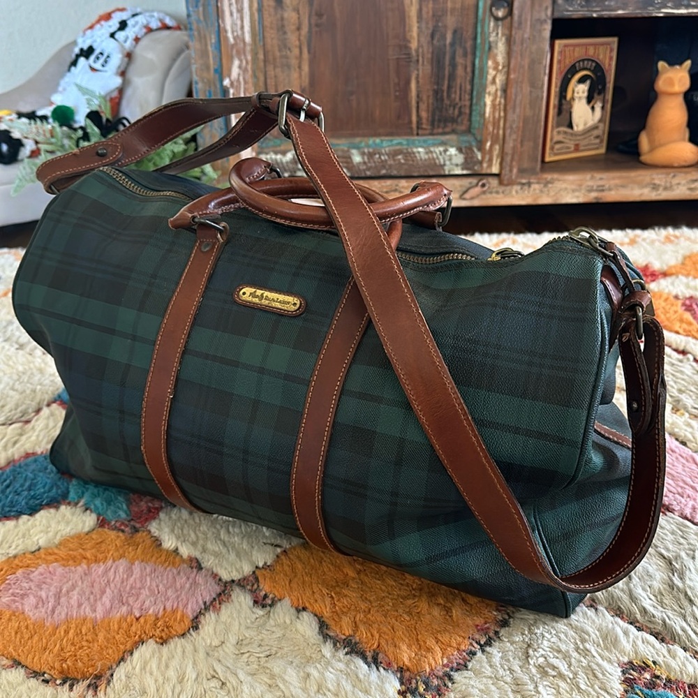 EUC vintage Polo Ralph Lauren overnight bag